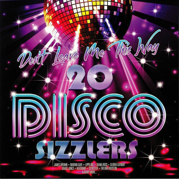 LP 12In Don't Leave Me This Way - 20 Disco Sizzlers 2LP 5383030