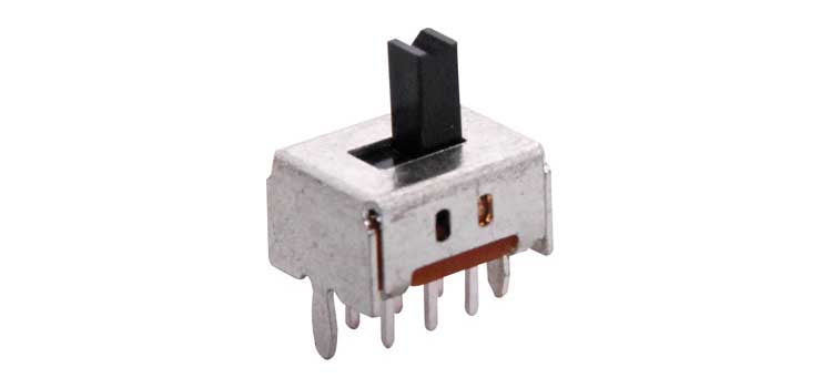 DPDT PCB Mount Sub Miniature Slide Switch