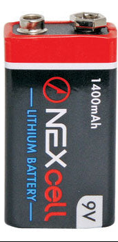 9V Nexcell Lithium Battery