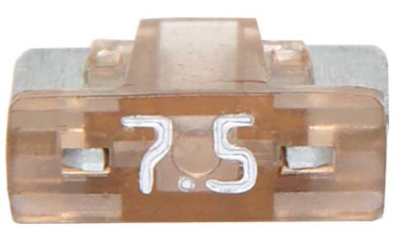 7.5A Brown Low Profile Mini Blade Fuse