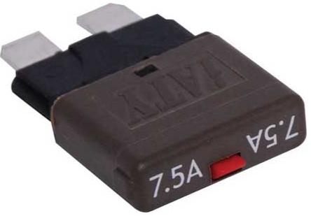 7.5A 12V-24V DC Circuit Breaker Blade Fuse Type