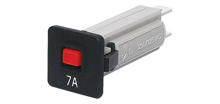 7A Flush Mount Circuit Breaker