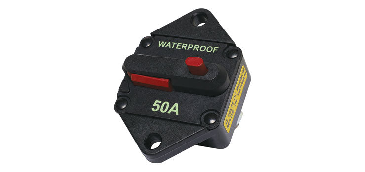 50A Panel Mount IP67 Waterproof Circuit Breaker