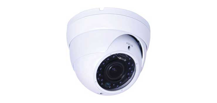 1080p TVI Hi-Res Vandal Resistant IP66 IR Colour Dome Camera