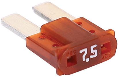 7.5A Brown Automotive Micro2 Blade Fuse