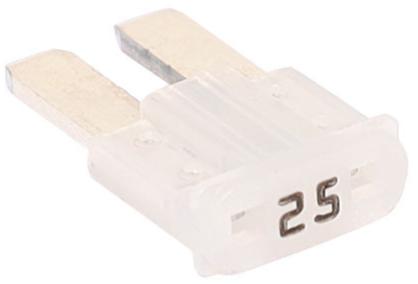 25A Clear Automotive Micro2 Blade Fuse