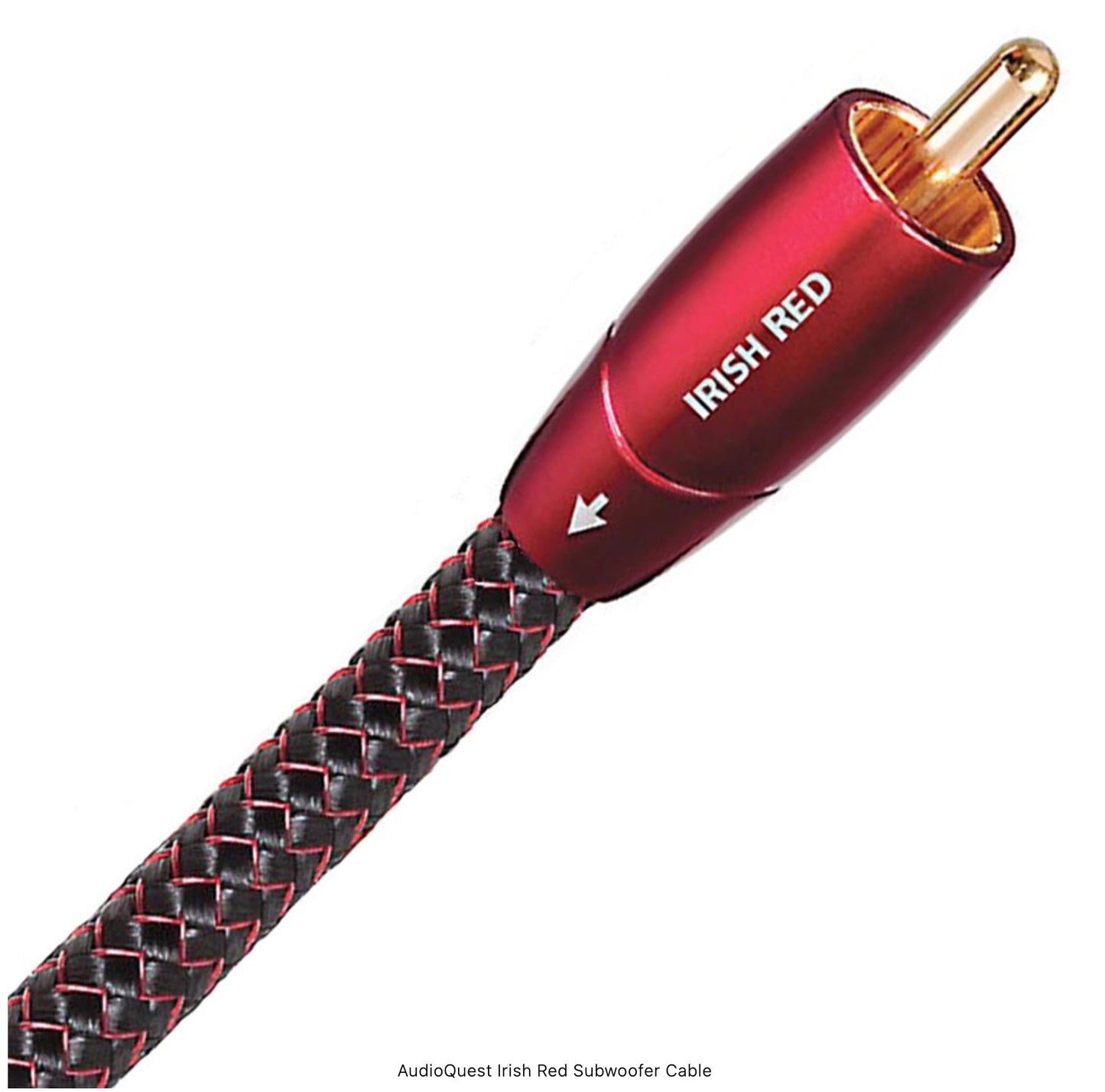 AudioQuest Irish Red Subwoofer Cable RCA-RCA  3M AQ-IRISHRED/3