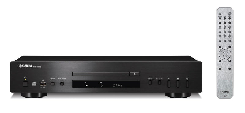 Yamaha CD-S303 Compact Disc Player Single Draw - Black CD-S303B