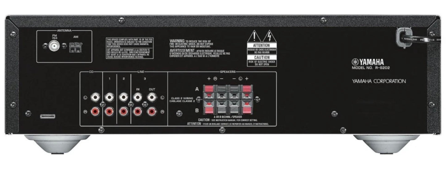 Yamaha R-S202 Hi Fi Stereo Receiver R-S202B