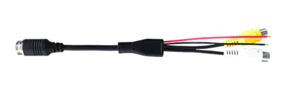 Axis Patch 4Pin Plg-2xRCA Skt AX4P-M/RCA-F