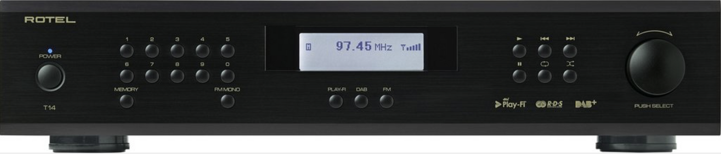 Rotel T14 Digital Gateway and Tuner T14BLK