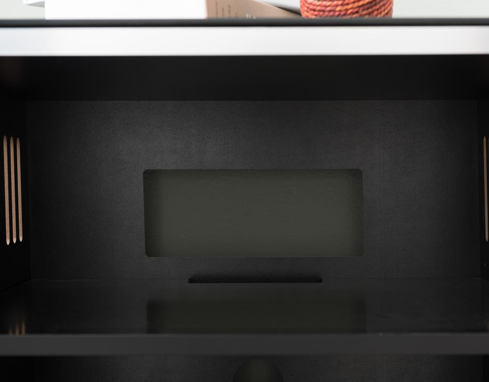 Tauris Hi-Fi 3 Tier Shelf Black TITANHIFIBLK