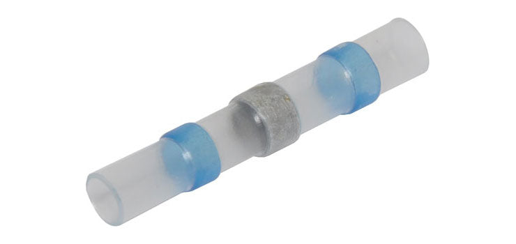 Solder Sleeve Heatshrink Blue Tube Pk50