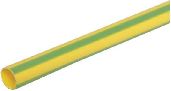 Green/Yellow (Earth) 6mm Heat Shrink Tubing 1.2m Length
