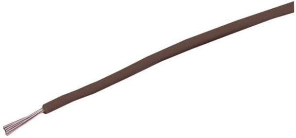 26AWG Brown Tinned Light Duty Hook Up Cable