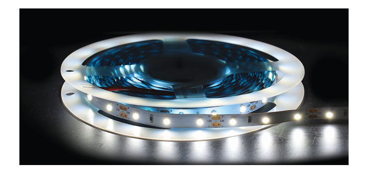 3528 Cool White 12 Volt LED Strip Light 5m