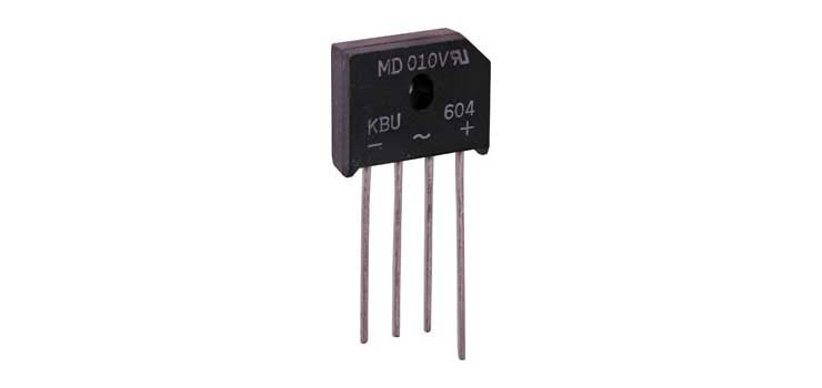 KBU604 400V 6A Plastic Bridge Rectifier