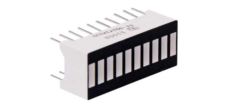 8xGreen / 1xYellow / 1xRed Bar Graph LED