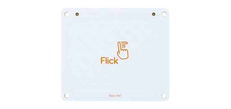 FlickHAT 3D Tracking & Gesture HAT for Raspberry Pi