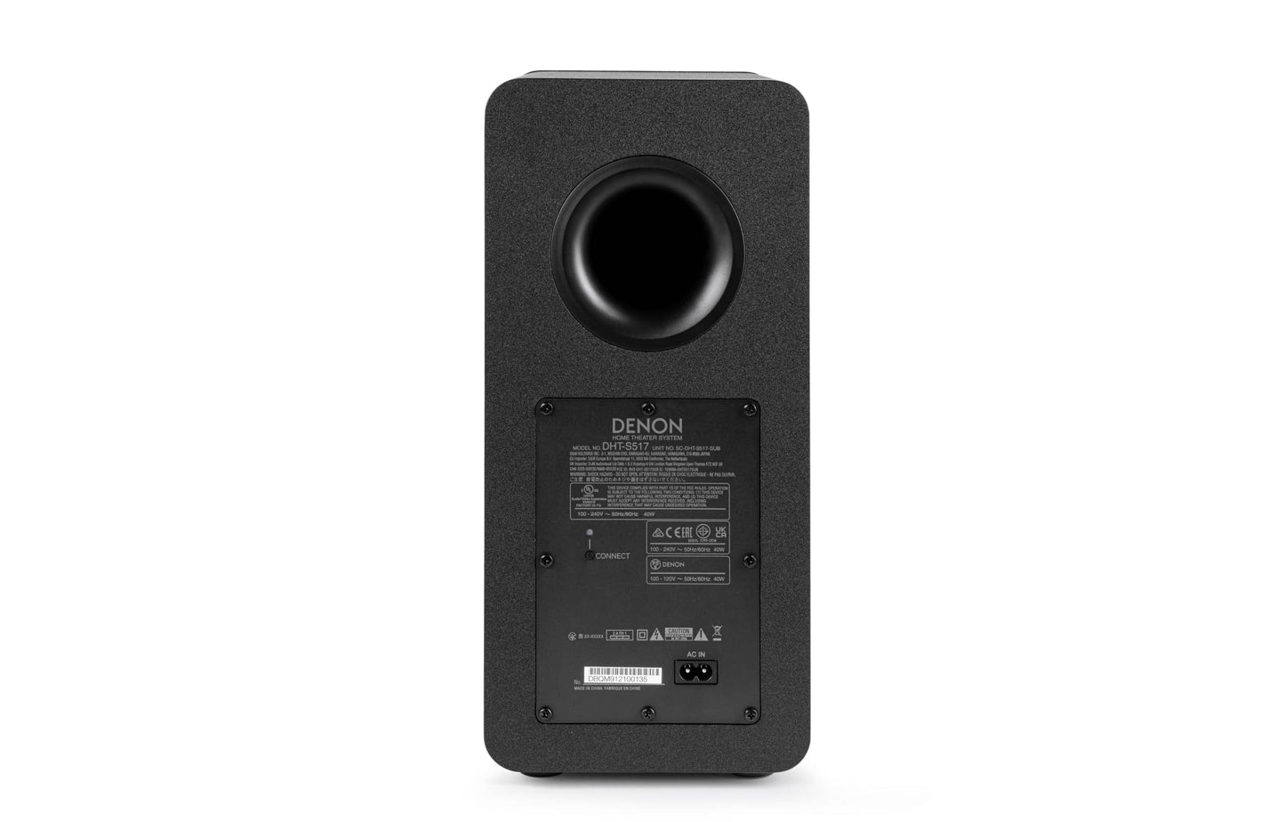 DENON DHT-S517 Dolby Atmos Soundbar and Wireless Subwoofer DHT-S517