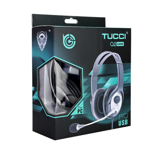 Headphones Tucci USB Headset with Boom Mic HP1008
