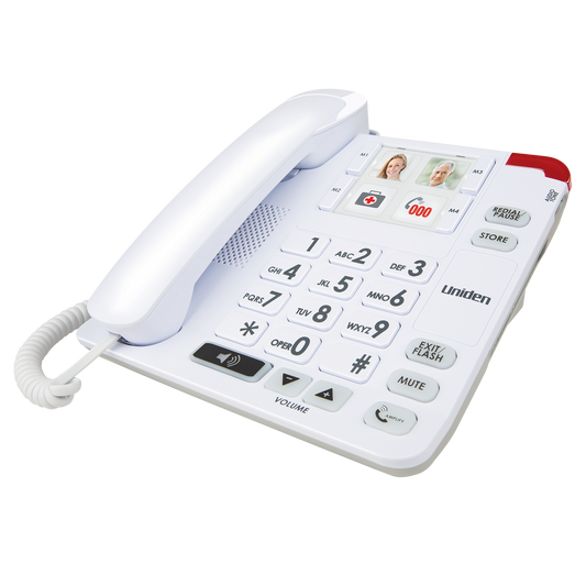 UNIDEN SSE34 Unpowered Big Button Phone SSE34