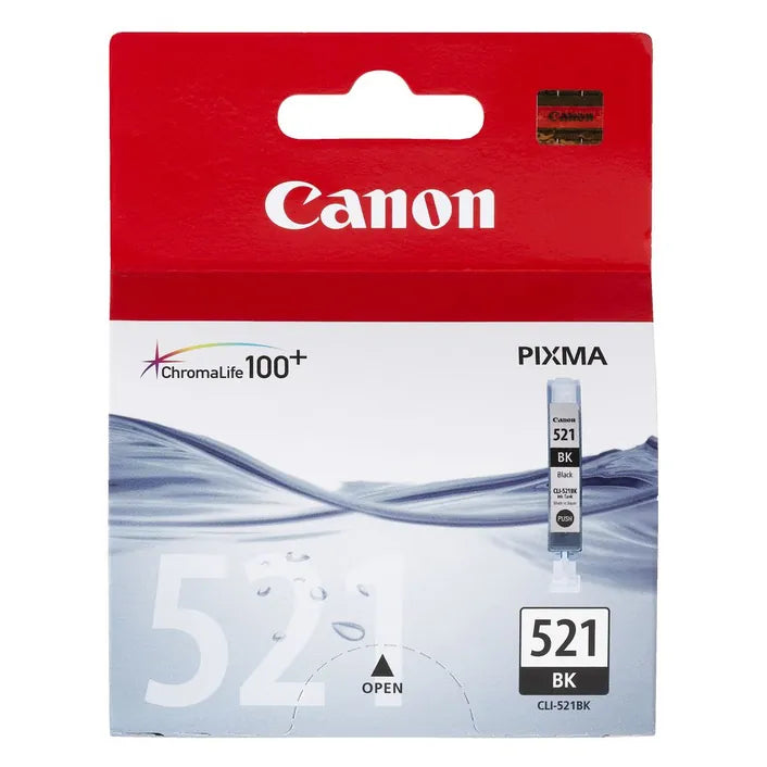 Canon  Black Ink Cartridge CLI521BK