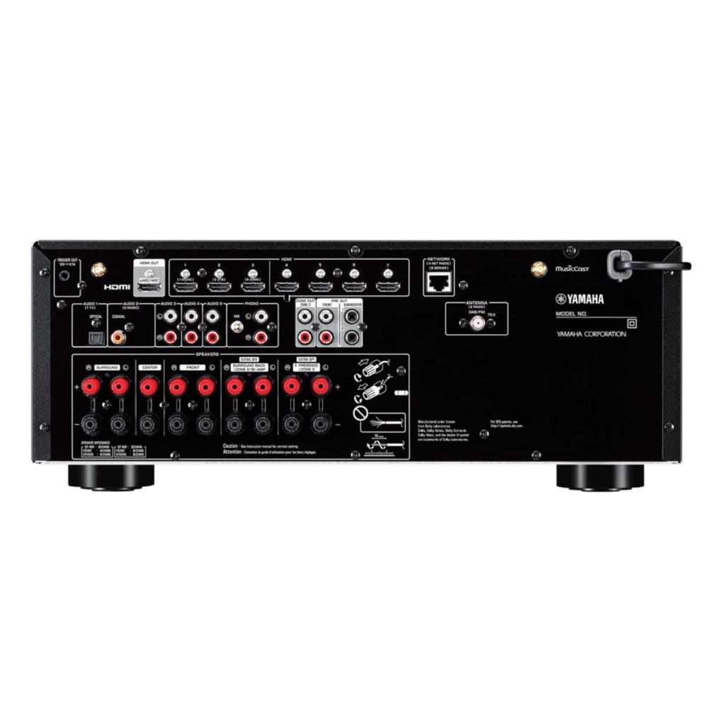 Yamaha Cinema Receiver 7x100W 7.2CH MusicCast Black RX-V6A
