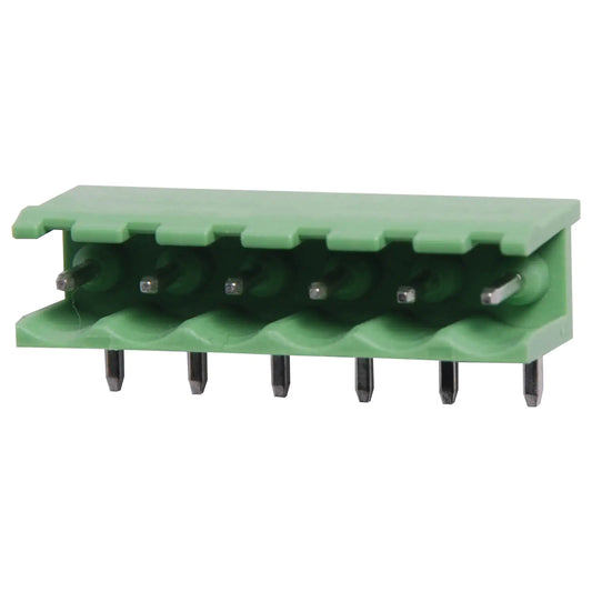Pluggable Headers 6 Way 5.08mm Horiz. PCB Mount Pluggable Socket P2556