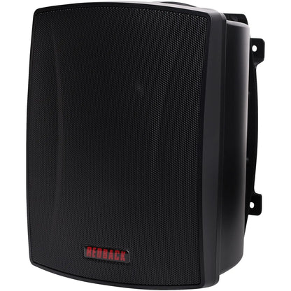 Redback Wall Mount Speaker 45w 100v 8 Ohm Black Pair C0913B