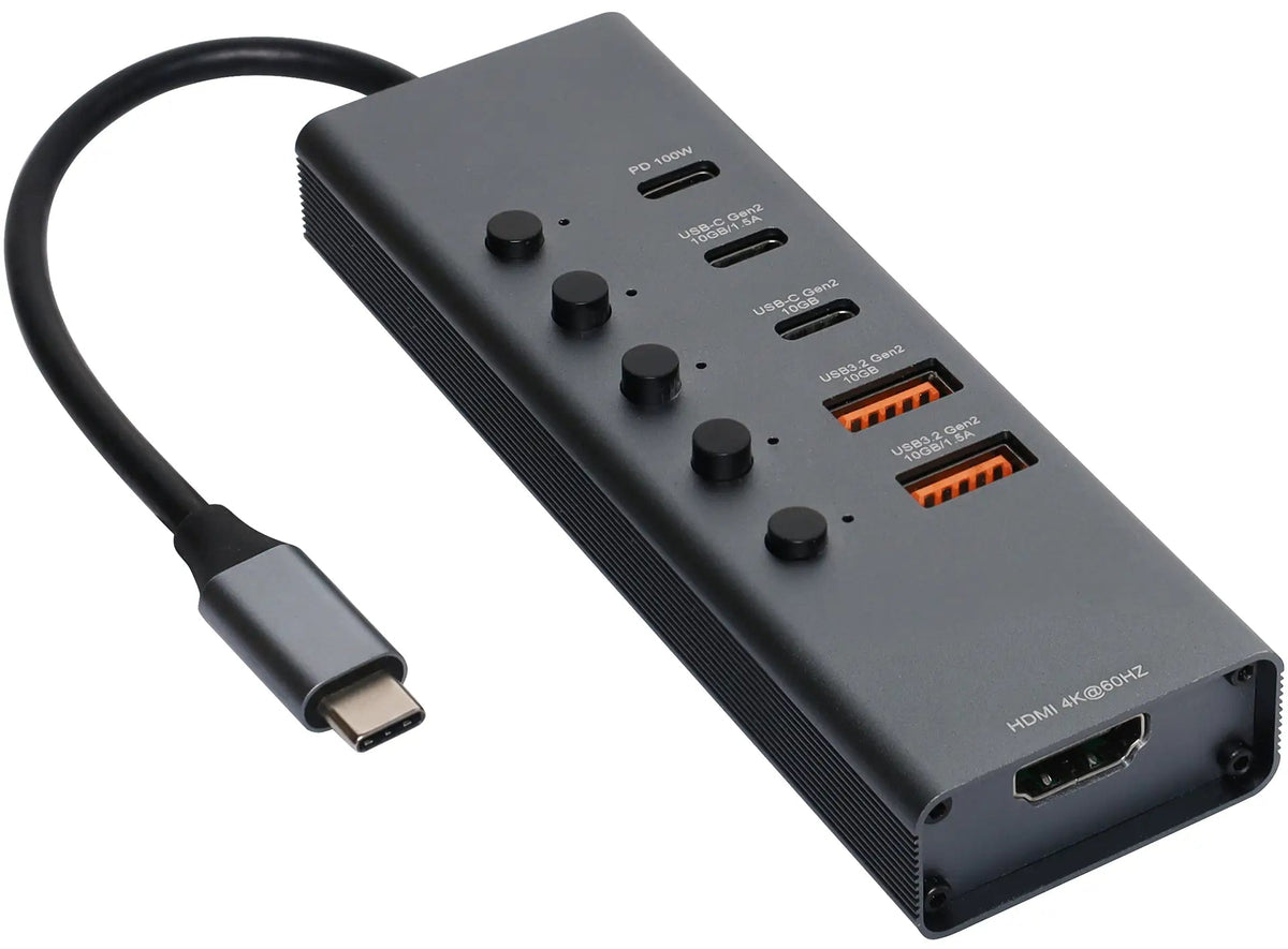 USB 3.2 Gen 2 USB Type C Multi Hub D2361A