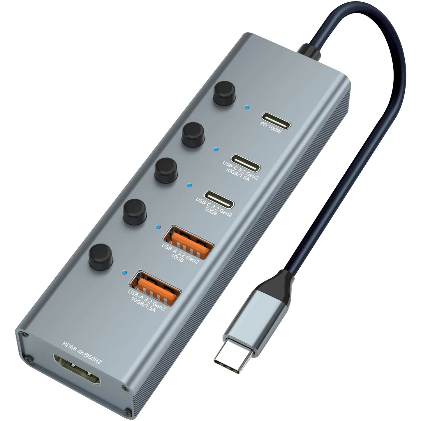 USB 3.2 Gen 2 USB Type C Multi Hub D2361A