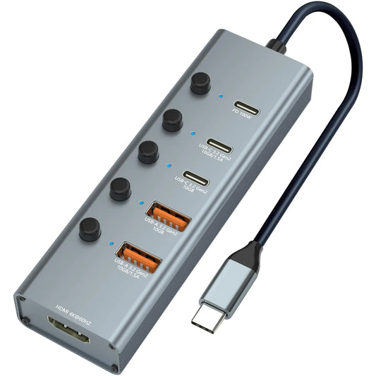 USB 3.2 Gen 2 USB Type C Multi Hub D2361A