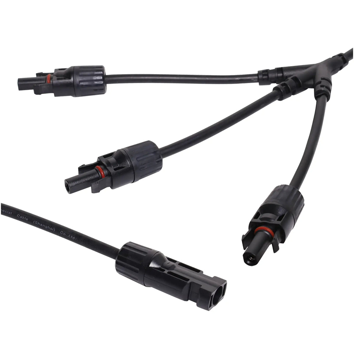 DC Power Cable MC4 3 to 1 Branch Adapter Cable Pair P8622