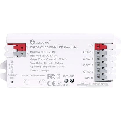 Esp32 Wi-fi Wled Pwm Led Controller X3333