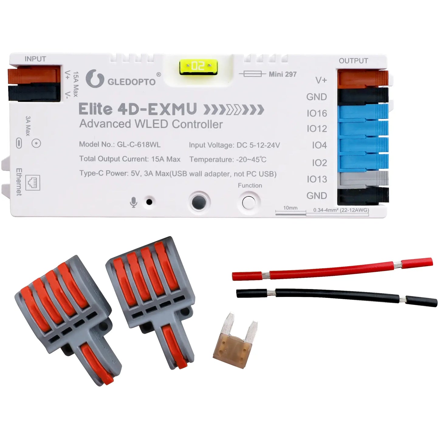 Esp32 Advanced Wi-fi / Ethernet Wled Digital Led Controller X3332