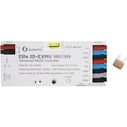 ESP32 Wi-fi / Ethernet WLED Digital LED Controller X3330