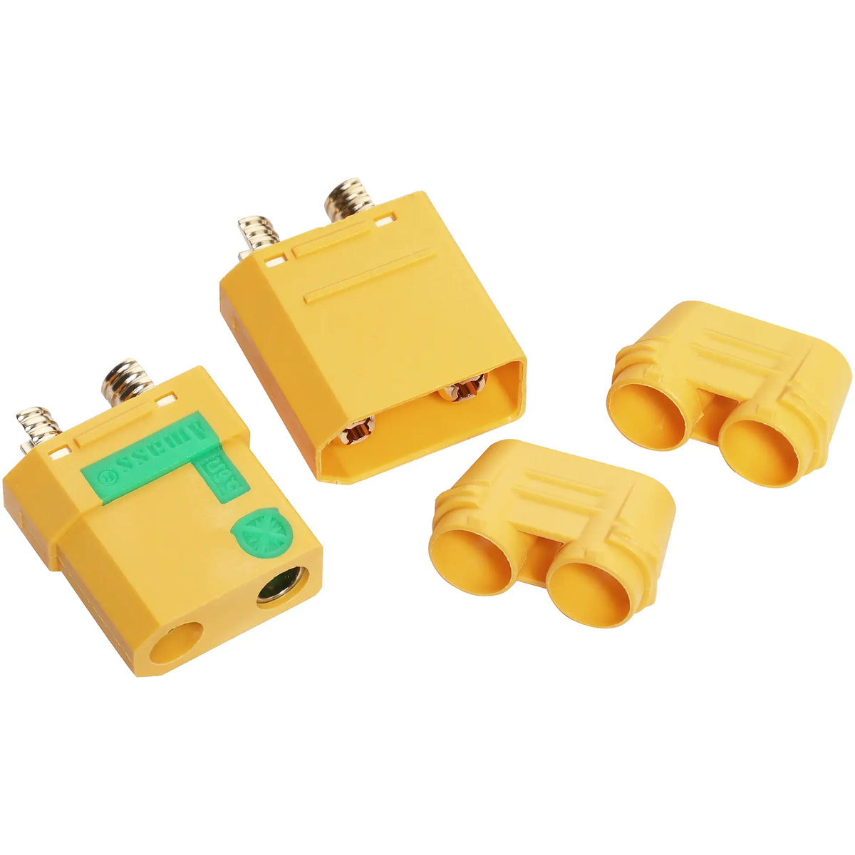 DC Power Connectors Xt90-s Anti Spark 90a 600v Style High Current Set P7829