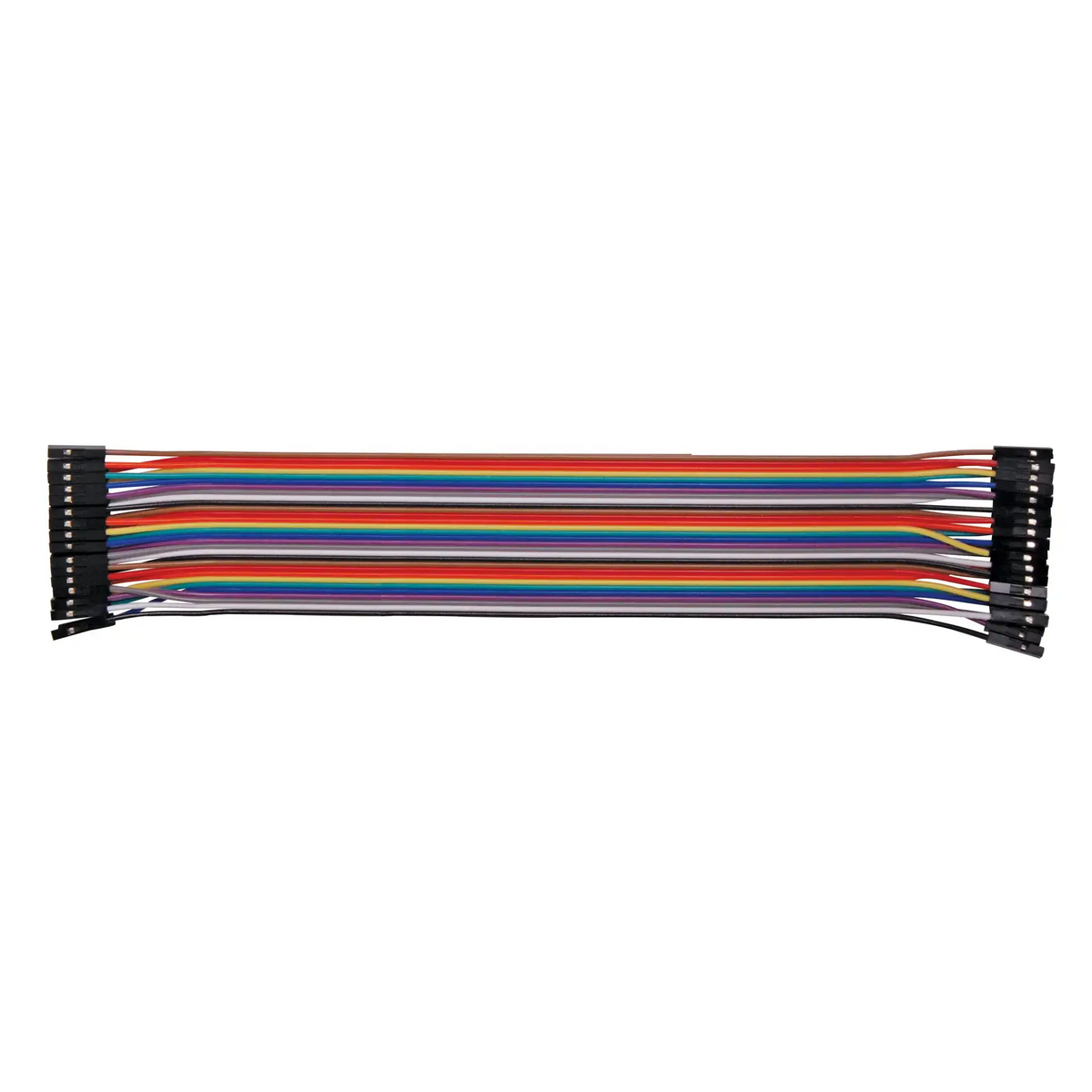 Ribbon Strips Socket To Socket 30 Way Prototyping 350mm PA1023