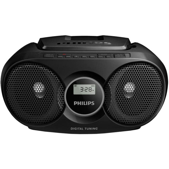 Philips BoomBox CD/FM Radio Black AZ215B