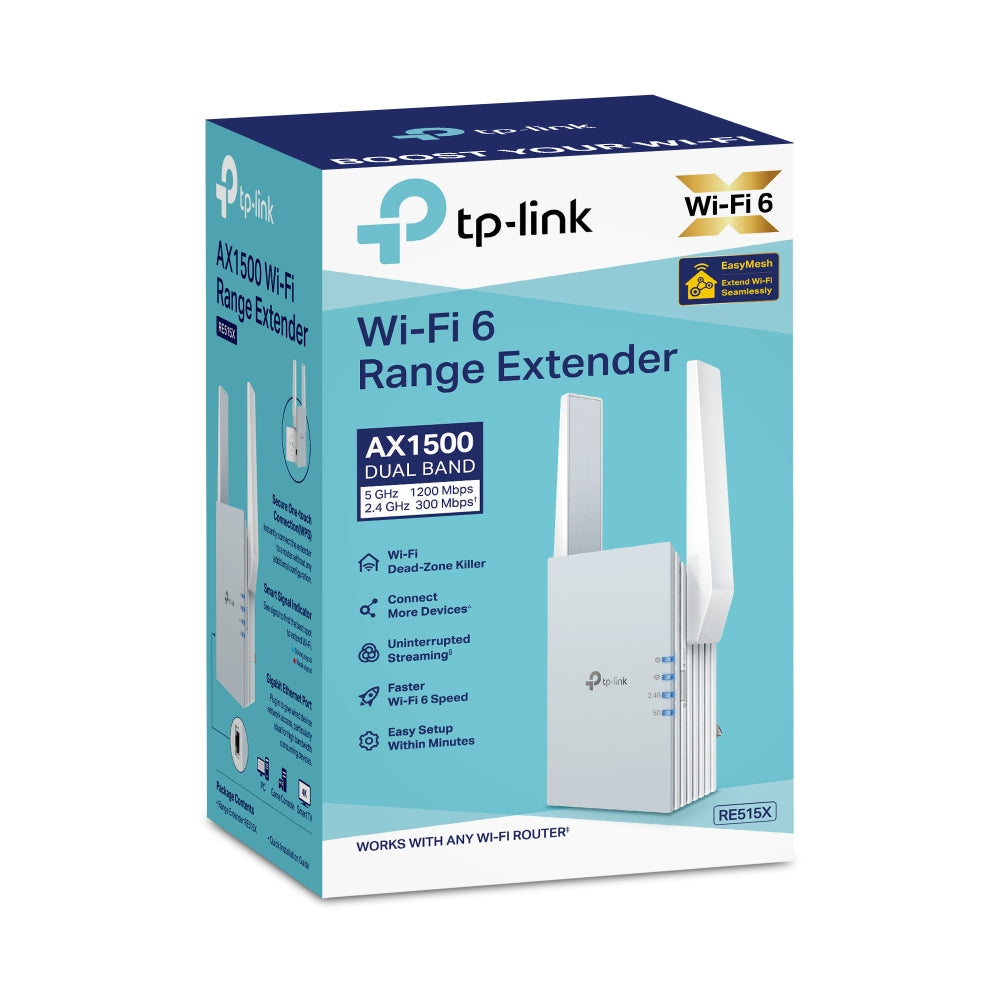 Tp-link Ax1500 Wifi Range Extender NWTL-RE515X