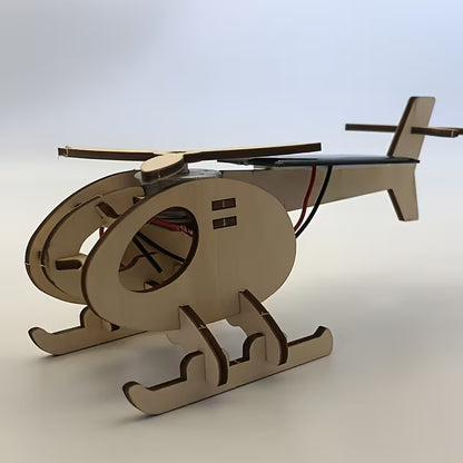 Wooden Kit - 3D Solar Helicopter HR4313478
