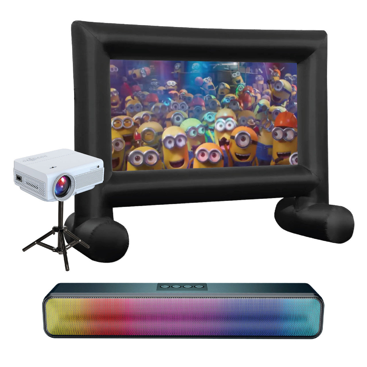 Laser Outdoor Cinema Bundle 1080p PJ-OBF144-670