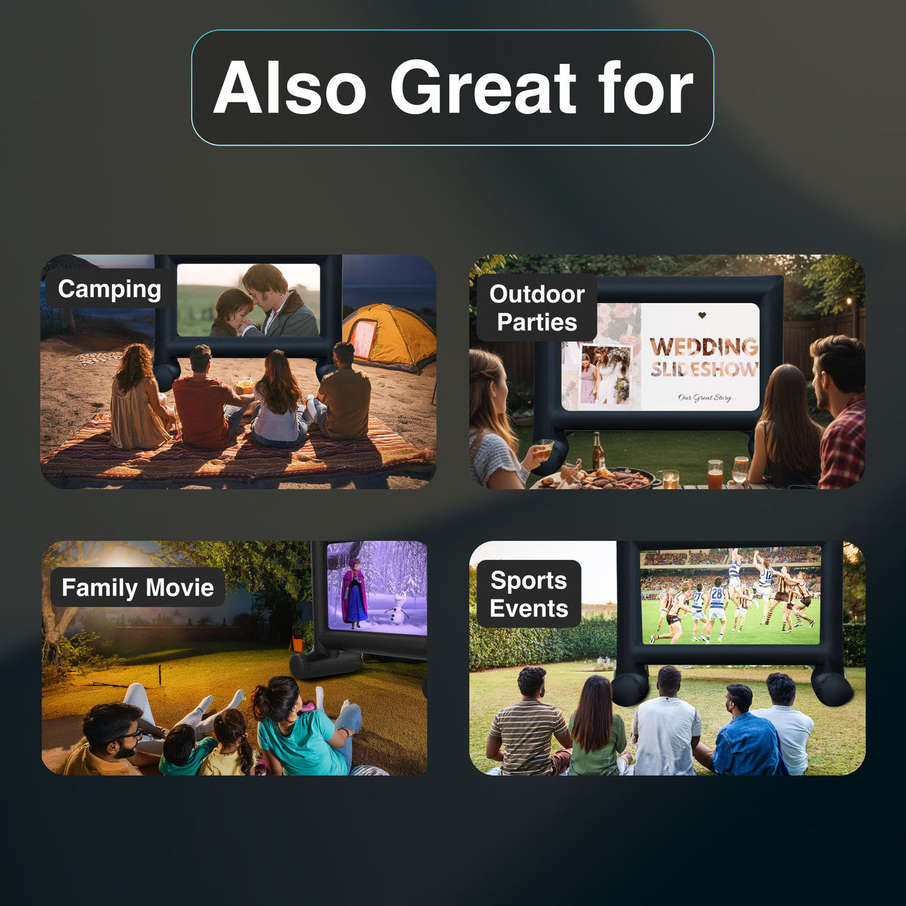 Laser Precision Outdoor Gaming Projector Bundle PJ-GBFH12-105