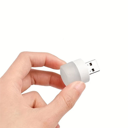 Light USB Night Mini- Soft Round Lamps Green WB27247G