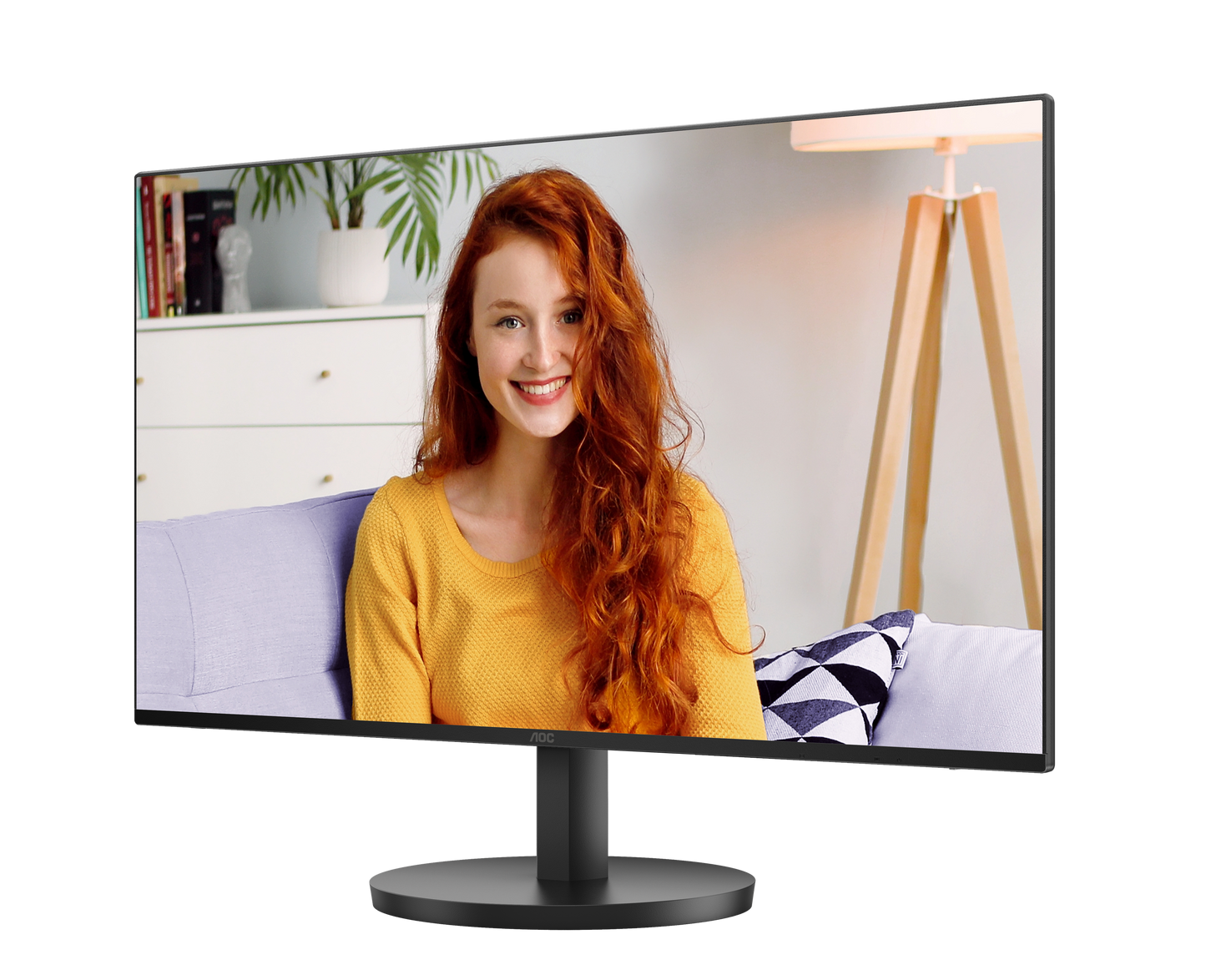 AOC 23.8" IPS 1MS 120HZ 1080P HDMI VGA Speakers Monitor MNAO-24B3HA3