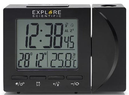Explore Scientific Digital Projection Alarm Clock RDP1001