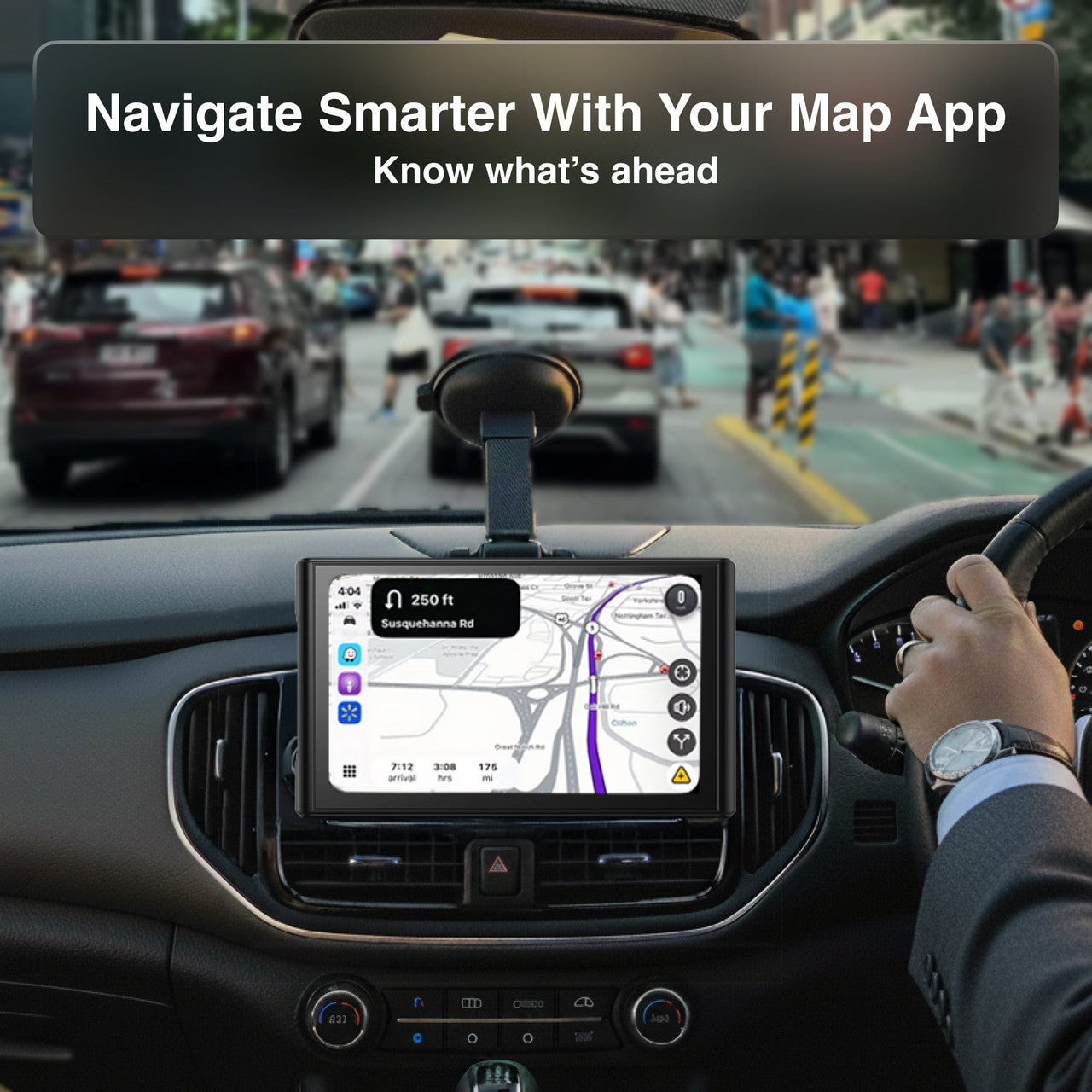 Laser Carplay Android Auto 7in Dual Camera Kit Navc-7dcp-199