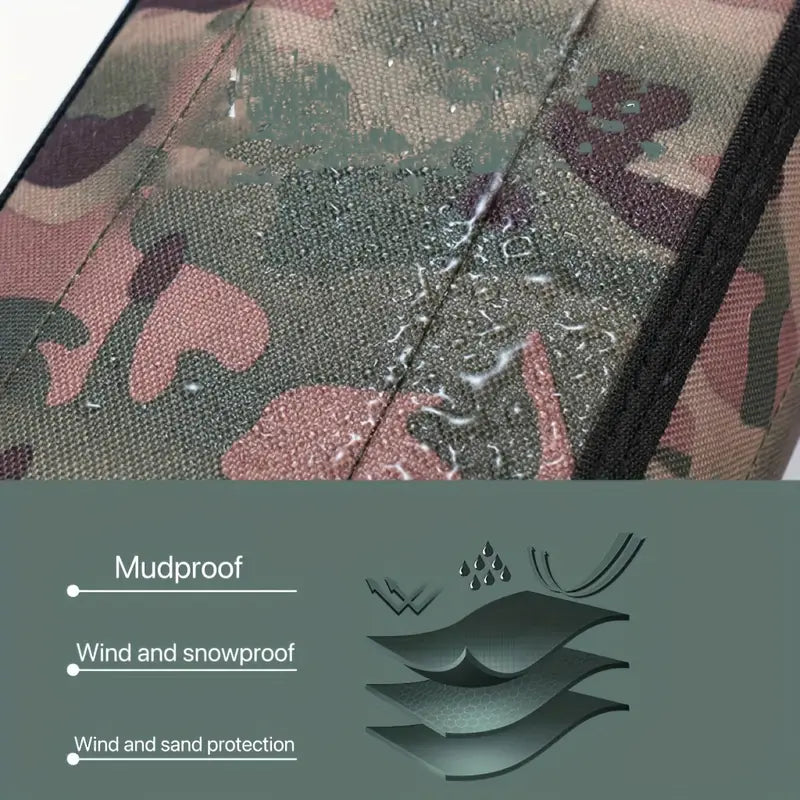 Snake-proof Gaiters: Waterproof Protection Leg Protector - Camouflage (MC48637)