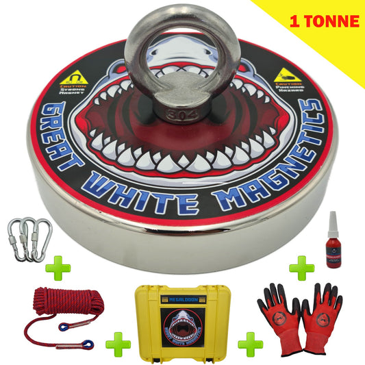 Magnet Fishing Kit - 1 Tonne Expert - MEGALODON GWMEGKIT01